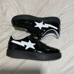 NO BOX SIZE 9.5 Bapestas #2 Black 