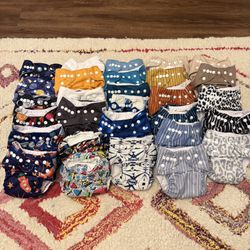 Cloth Diaper Bundle - Nora’s Nursery, Alva Baby, Rumparooz