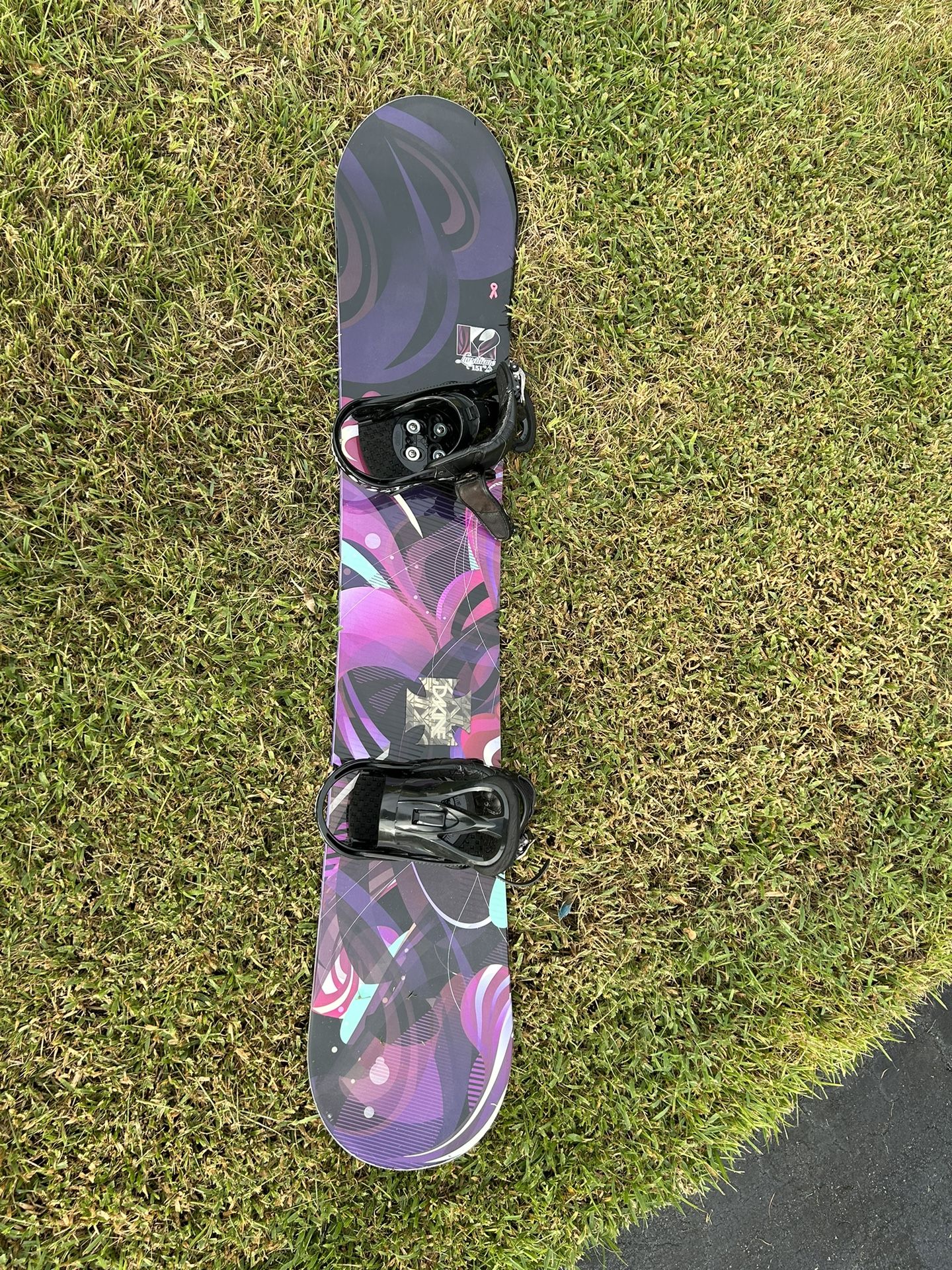 K2 Snowboard With Bag