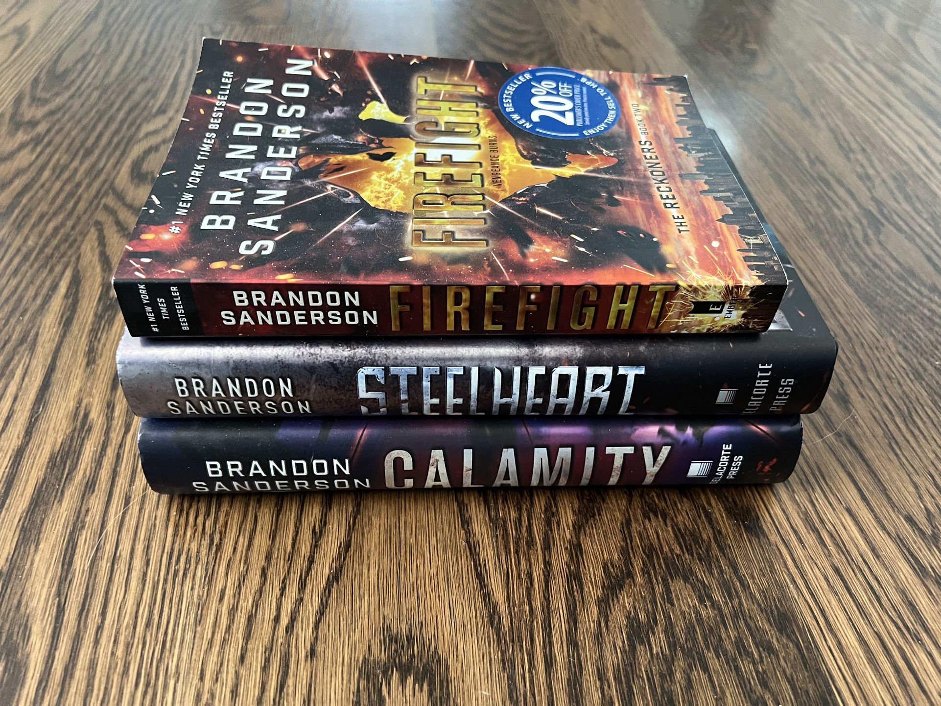 Brandon Sanderson 3 book Bundle