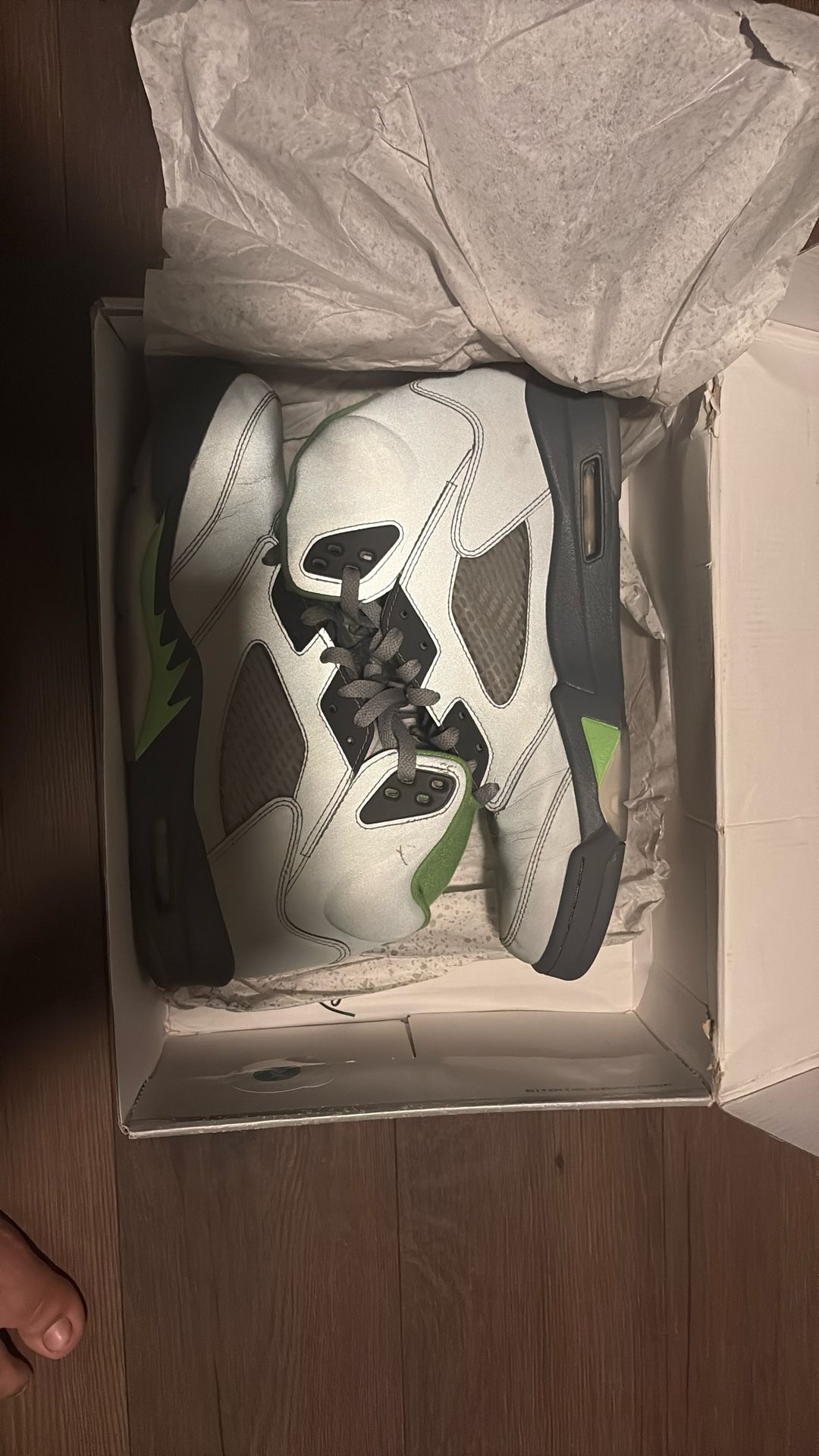 Jordan 5 Green Beans