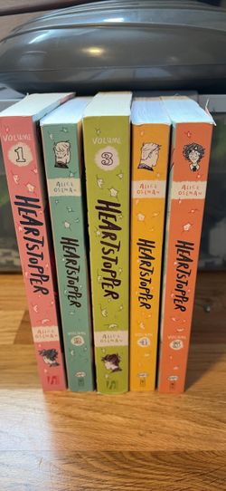 Heartstopper Volumes 1–5 by Alice Oseman