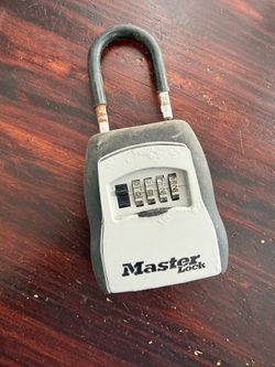Master Lock Key Lock Box for House Keys – Outdoor Portable Combination Lockbox