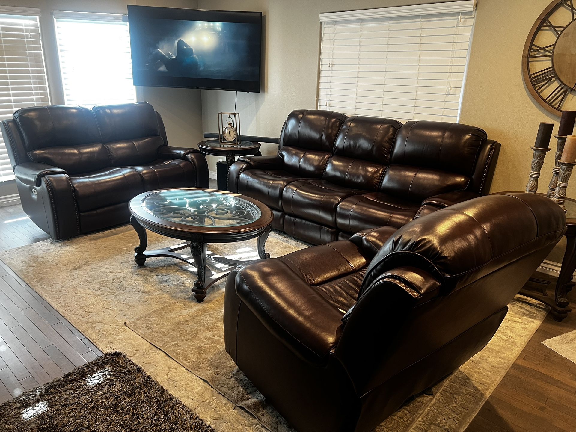 Leather Couches From ashley furniture