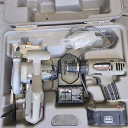Porter-Cable Tool Set Drill And Saw