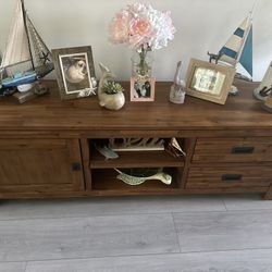Complete Set Of Tv Stand, Coffee Table And Two End Tables