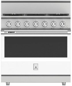 Hestan KRD365NGWH Dual Fuel Range, White