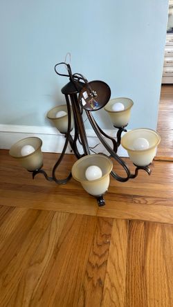 5 bulb chandeliers