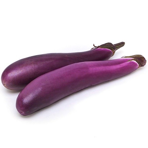 Chinese Eggplants Seeds Long Purple Eggplants Aubergine Asian Vegetable USA 2.0G