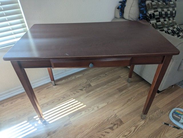 Burgundy Desk