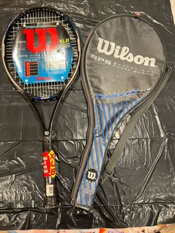 Vintage Brand-New Wilson Graphite Tempest XLB Oversize Tennis Racquet w/ Headcover & Tags