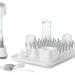 iBaby Bottle Brushes & Cup Cleaning Set,Gray👶😊🧸
