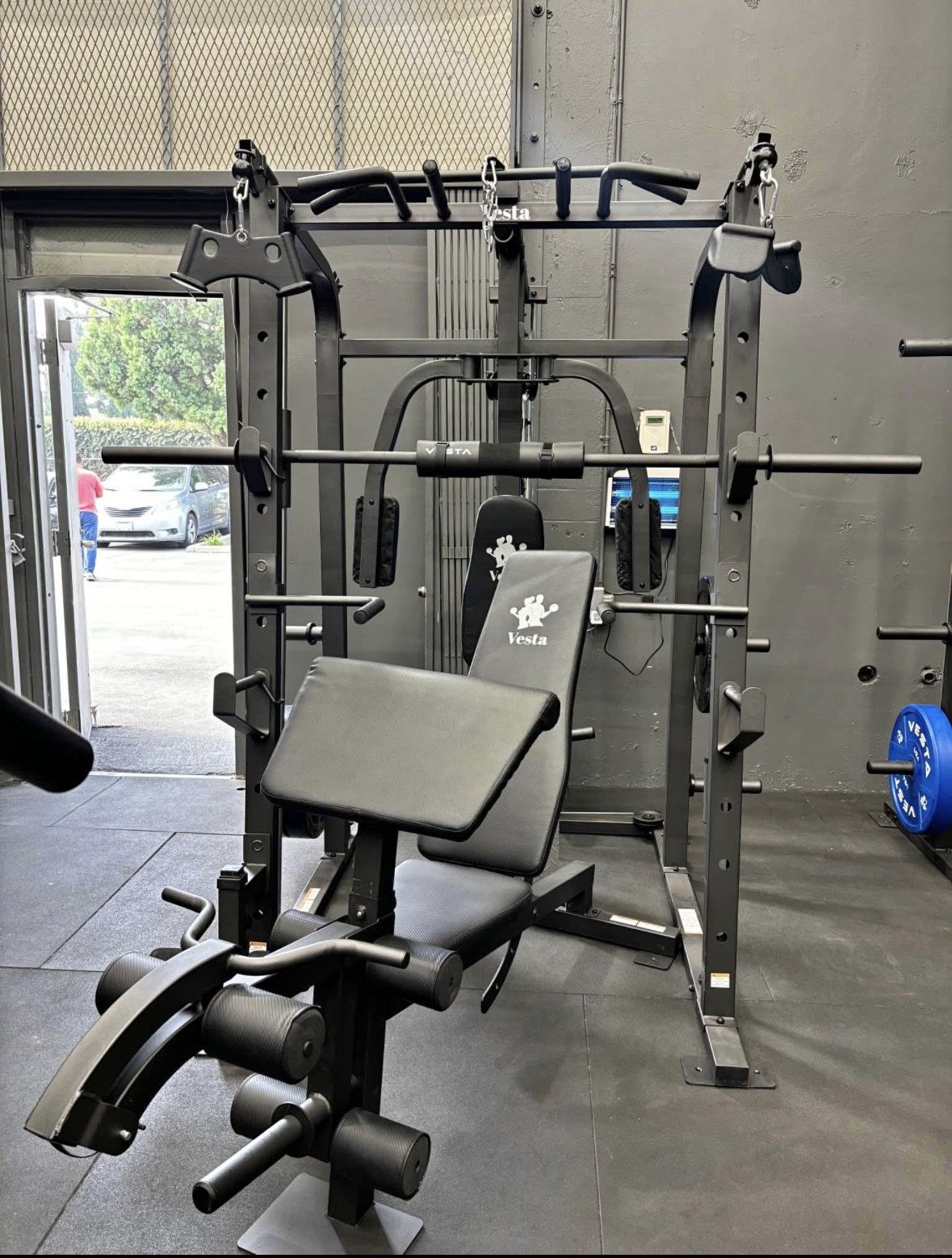 Multifunctional Smith Machine w FID Bench | Vesta Fitness | $699+tax