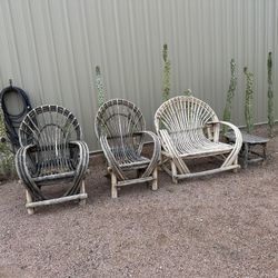 Outdoor Bentwood Furniture Rustic Chair Lounge 