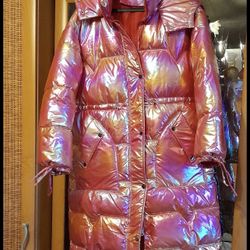 Snow Jacket Pink Size M L 