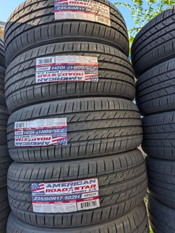 235 60 17 American Tires Con 50,000 millas de Garantía