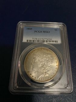 1885 Morgan PCGS 63
