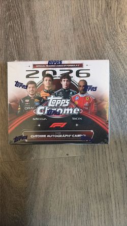 Topps chrome F1 mega box