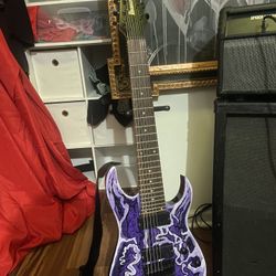 Custom 8 String Guitar