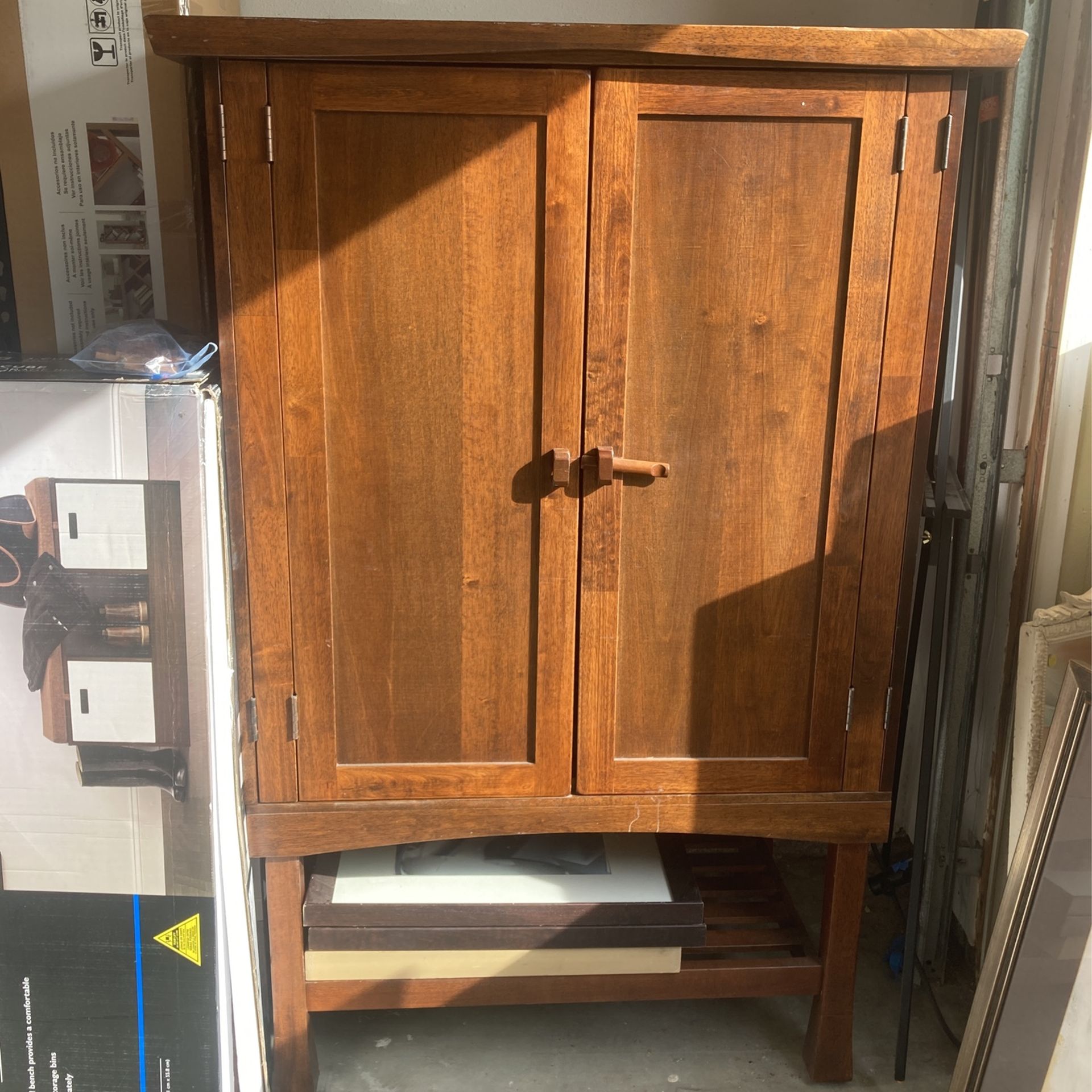 Asian Influenced Armoire