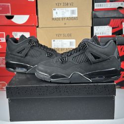 Sizes 12M , 11.5M , 11M ,9.5M & 9M - Air Jordan 4 Retro ‘Black Cat’ 2025 - Brand New