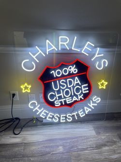 Cheesesteak Led Neon Style Sign 