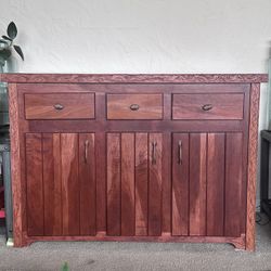 Antique Custom Made Television Stand/Cabinet