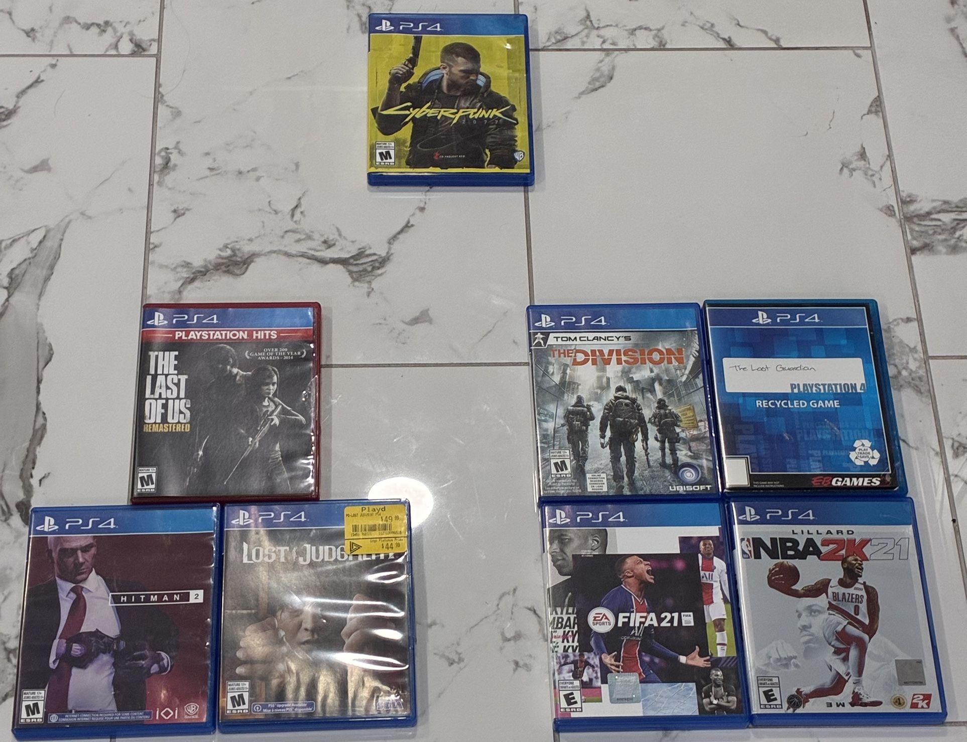 PS4 games