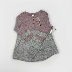 Shirts No Boundaries Colorblock Long Sleeve Top NWT Size L