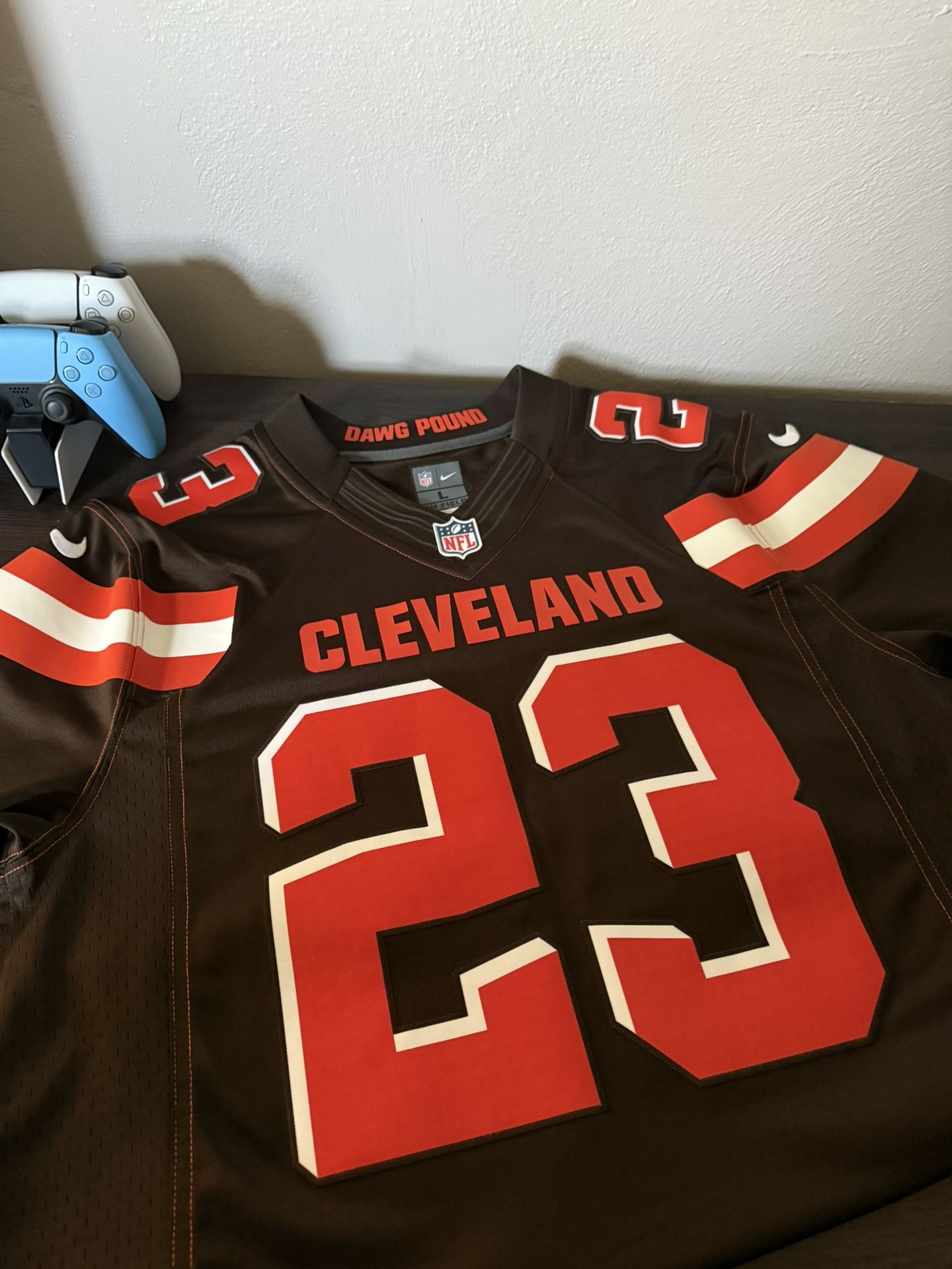 Joe Haden Cleveland Browns Jersey Brown Size Large