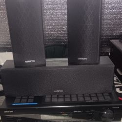 Onkyo Receiver/speakers 