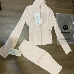Lululemon pink set