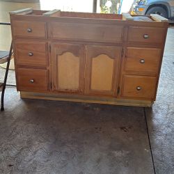 Bathroom Cabinet, Light Brown