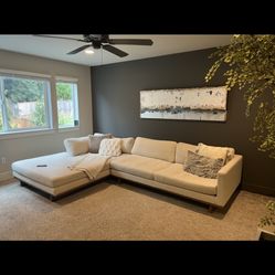 White Sectional Couch