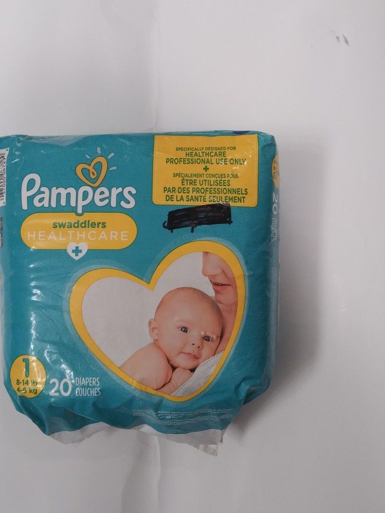 Pampers Swaddlers 1 Size 8-14 Lbs