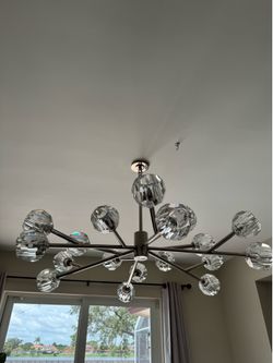 RH Boule De Cristal Glass Chandelier
