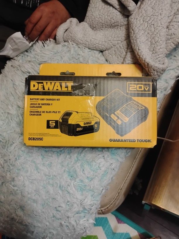 DeWalt Battery In Charger Kit 