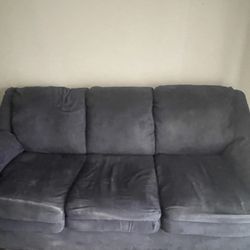 Blue couch
