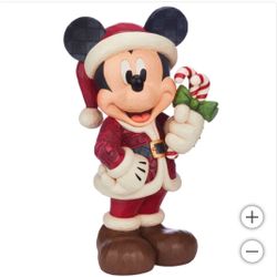 Disney 17" Mickey Mouse Holiday Statue by Jim Shore Christmas 2024