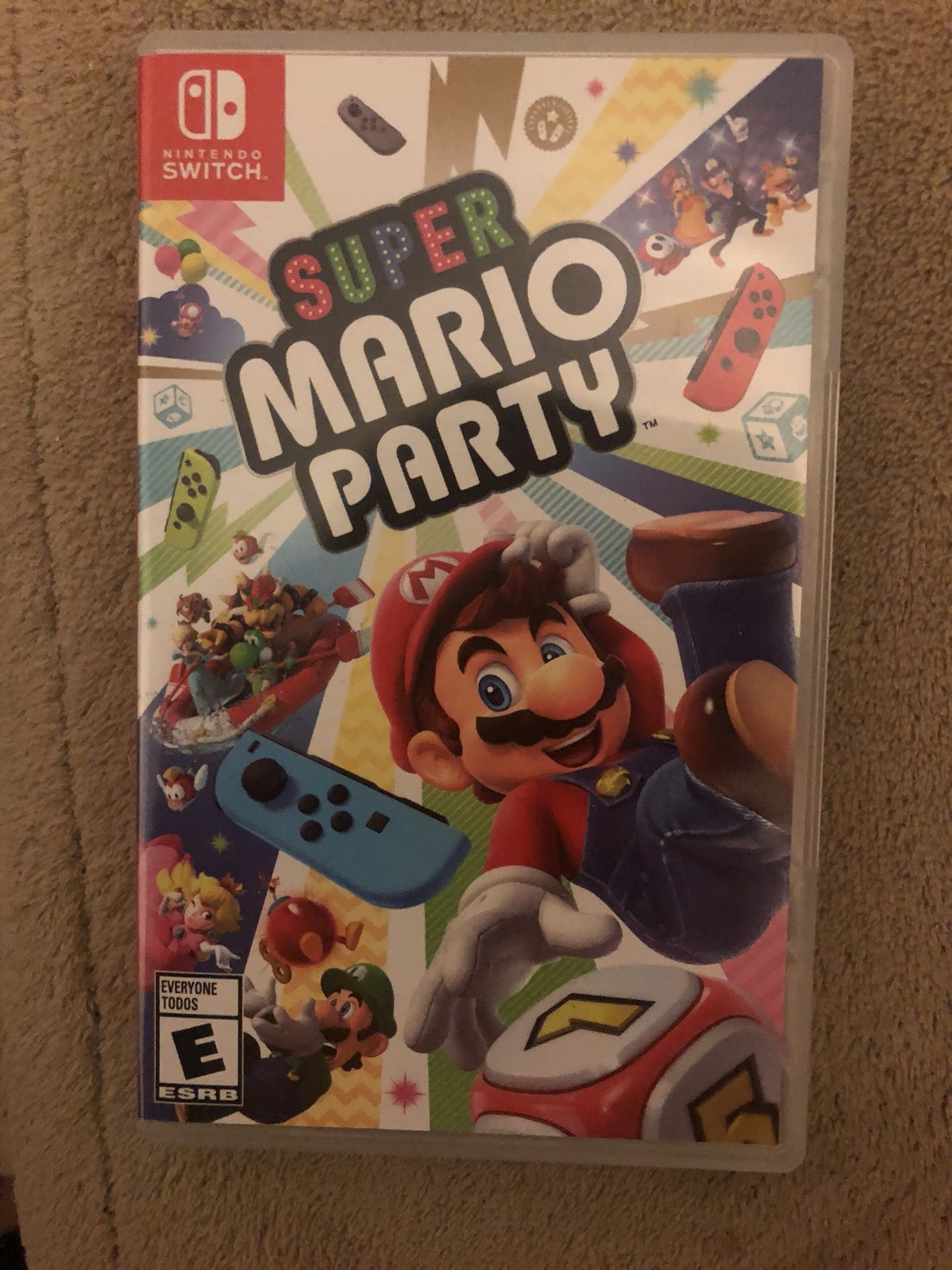 WII SWITCH MARIO PARTY