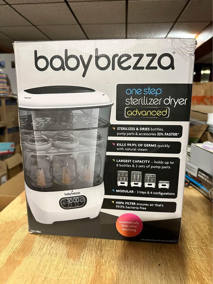 Baby Brezza Bottle Sterilizer And Dryer Advanced