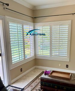 Interior Wood Shutters- Custom, Plantation, Professional Installation, Licensed Company, Window Treatments & Coverings, Persianas De Madera, Espanol