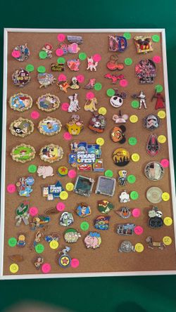 Disney pins and Funko pops