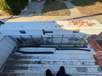 Two truck tool boxes