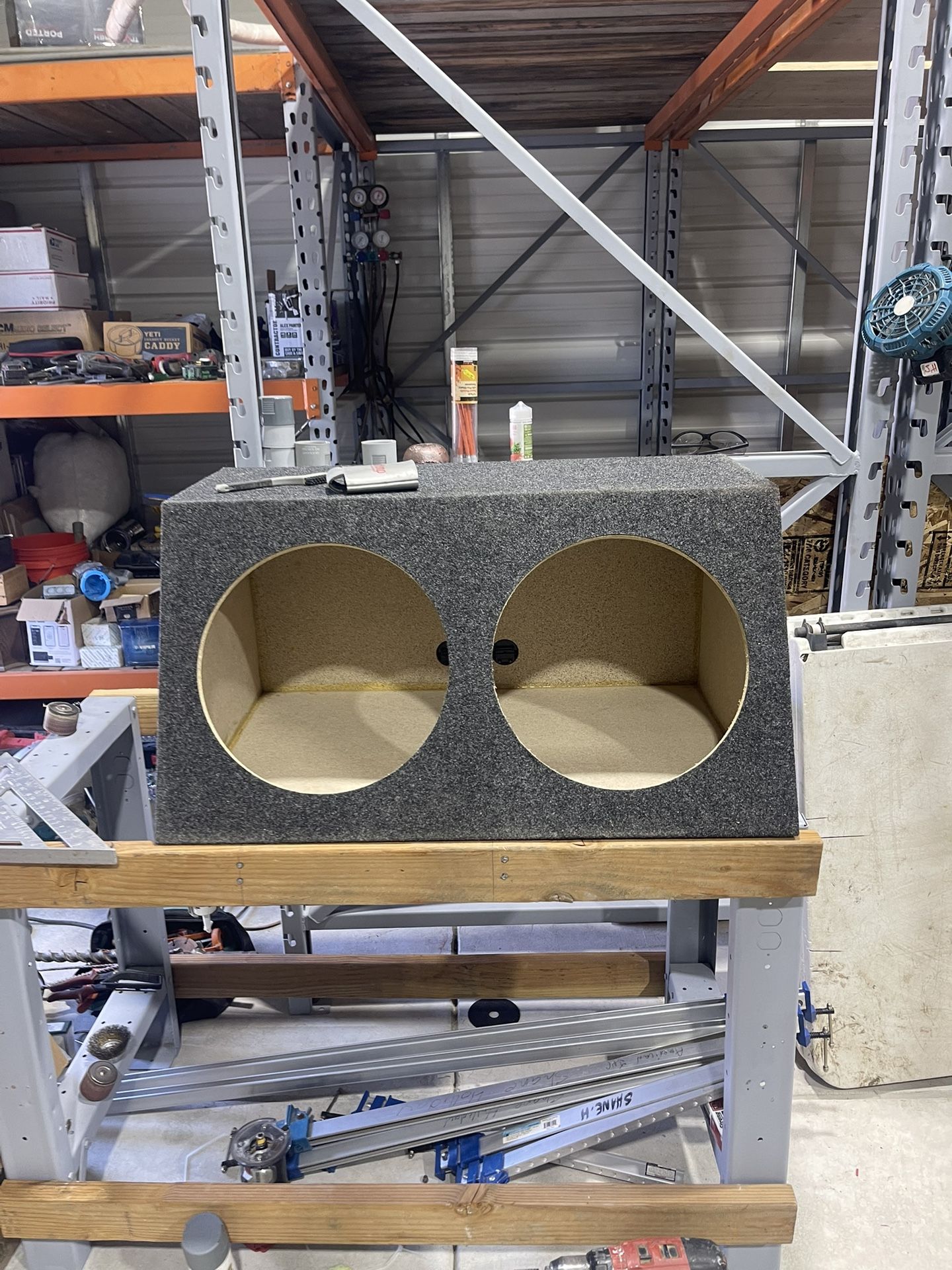 New Sub Box Fits 2-15” Speakers $75