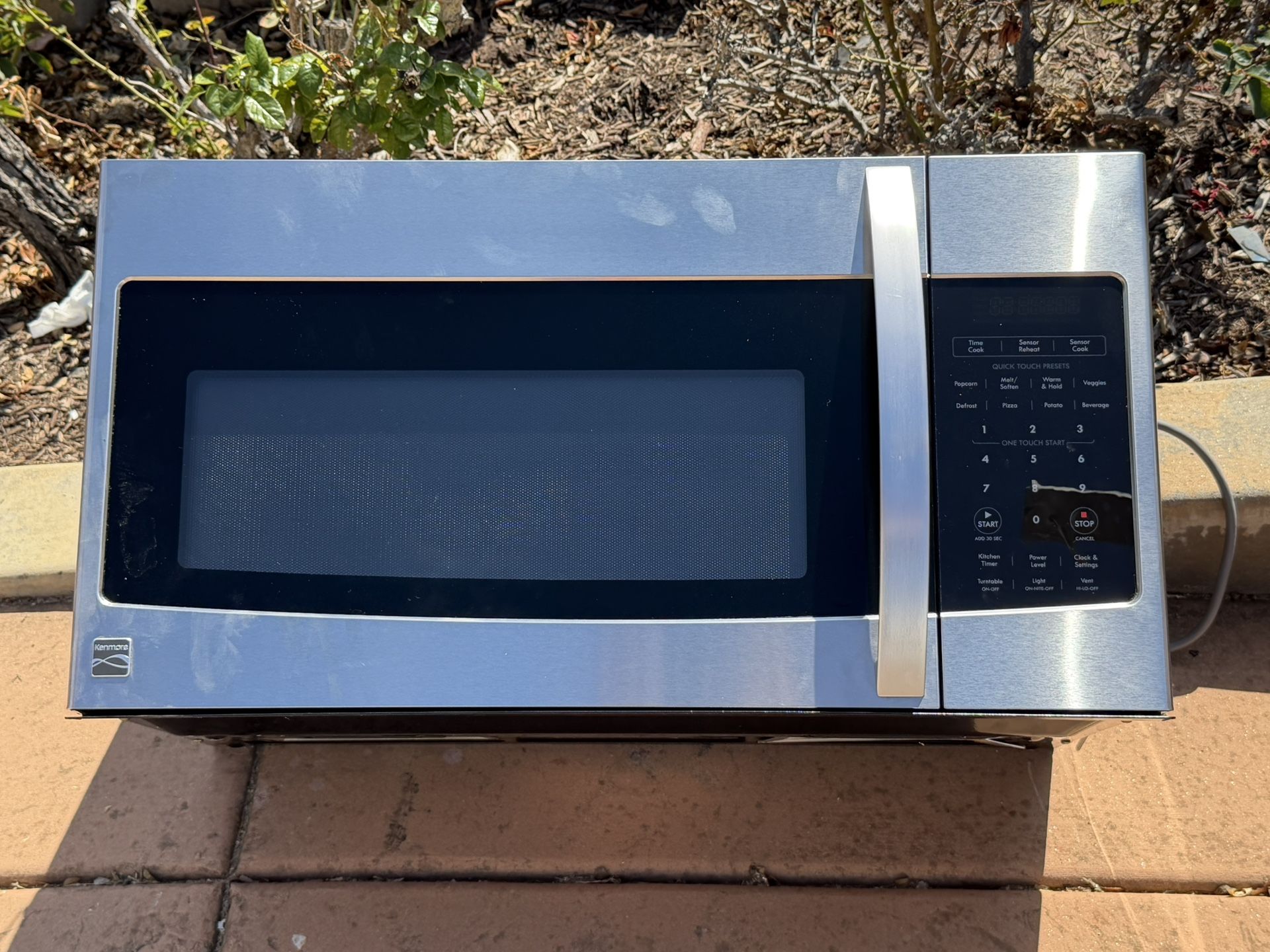 KENMORE Over The Range Microwave - FREE