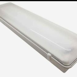 Industrial Metalux Vaportite LED﻿ 2' Industrial LED Lights In Refrigerated Case