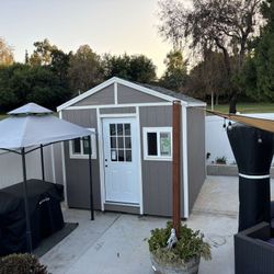 8x8x10 A Frame Shed