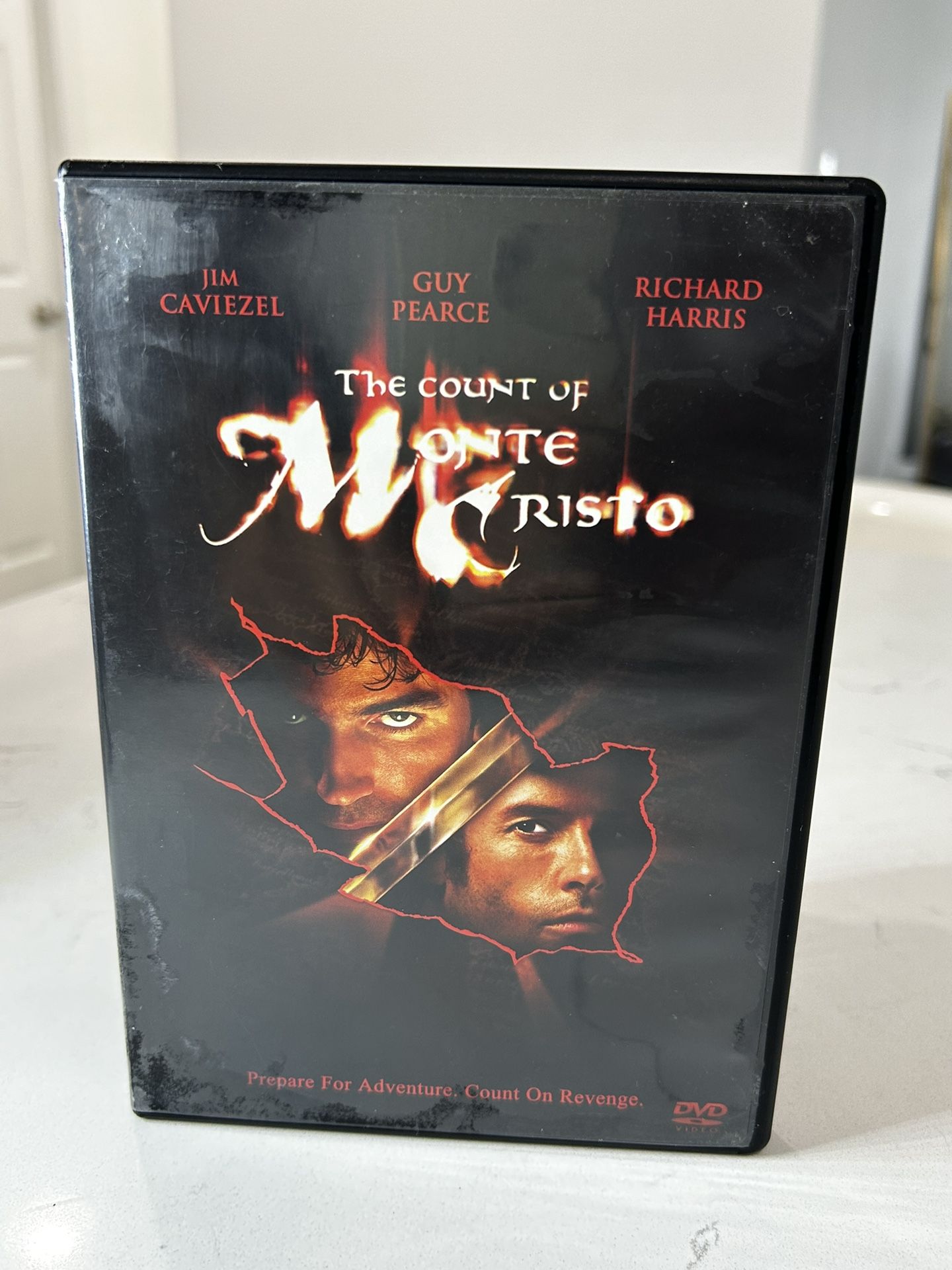 The Count of Monte Cristo DVD Jim Caviezel Guy Pearce