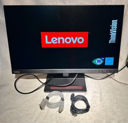 Lenovo ThinkVision Desktop Monitor with Cables